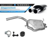 Audi A4 B6 1.9 Tdi (2000-2004) Berlina Break Silenziatore Posteriore Scarico