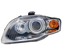 Audi A4 B7 Faro Sinistro 04-06 Cromo Xenon Afs con Arancio Indicatore N/S OEM