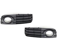 AUDI A4 B8 08-11 2x GRIGLIA PARAURTI ANTERIORE SX DX CORNICE FENDINEBBIA NERO
