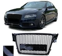 Audi A4 B8 8K 2007-2011 Griglia Anteriore Sportgrill Nido d’Ape Nero Lucido