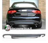 Audi A4 B8 8K Diffusore estrattore spoiler doppio scarico per Audi 2007-2011+