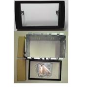 AUDI A4 DAL 2006 MASCHERINA AUTORADIO 2DIN 2ISO+ PLANCIA METALLICA