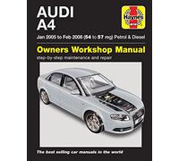 Audi A4 Petrol & Diesel (Jan 05 to Feb 08) Haynes Repair Manual
