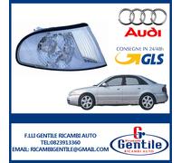 AUDI A4 S4 1997 - 1999 FANALE ANTERIORE SINISTRO CRYSTAL
