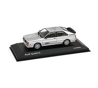 Audi A5-5790 - Modellino auto Quattro, scala 1:43, in miniatura, colore: Argento