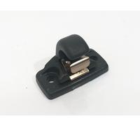 Audi A5 8T Cabriolet clip gancio per visierino parasole marrone moor nuovo
