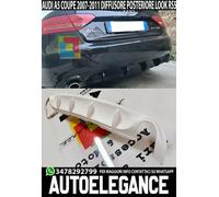 AUDI A5 8T COUPE 07-11 DIFFUSORE POSTERIORE SOTTO PARAURTI ESTRATTORE RS5 .-1