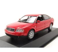 Audi A6 1997 Rosso Modellino Auto 1:43 Maxichamps