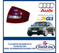 AUDI A6 2001 - 2004 FANALINO GRUPPO OTTICO POST ROSSO BIANCO SX VERSIONE BERLINA