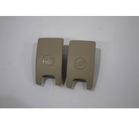 Audi A7 4G A6 C7 coppia copri slot isofix atlas beige nuovo originale