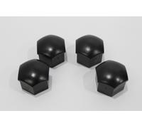 Audi A8 A6 A4 A3 TT tappi coprivite nero dado ruota x4 nuovi originali