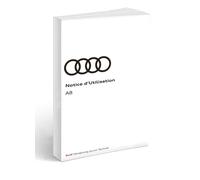 Audi A8 L S8 D5 2017-2021 Istruzioni per l'uso francese