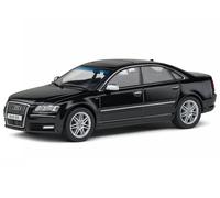 Audi A8 S8 D3 nero modello di auto S4313301 Solido 1:43