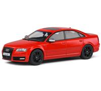 Audi A8 S8 D3 rosso modello di auto S4313304 Solido 1:43