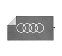 Audi - Asciugamano da Bagno, 80 x 150 cm, Colore: Grigio Chiaro