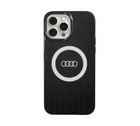 Audi AU-IMLMIP13P-Q5/D2-BK Custodia IML Big Logo MagSafe, nera - iPhone 13 / 13 Pro