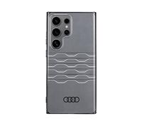 AUDI Au-Imls24U-A6/D3-Bk Custodia per Samsung Galaxy S24 Ultra, Grigio/Nero