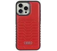 Audi AUTPUPCMIP15PMGT/D3RD Custodia in Pelle Sintetica per iPhone 15 PRO Max 6.7, Colore: Rosso