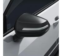 Audi Calotte Specchietti Retrovisori Esterni, Nero Opaco, per Auto Senza Audi Side Assist, Set di 2 Pezzi, Design Sportivo, Testato in Galleria del Vento