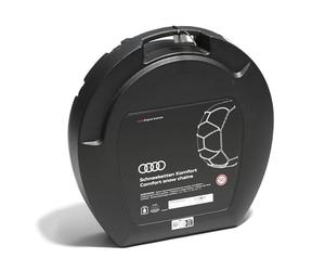 Audi Catene da Neve Comfort, per Q7, Q6 e-tron, Q8, e-tron, e-tron GT, Acciaio al Manganese, Compatibile con Pneumatici 255/60 R18-285/40 R20, 4M0091387B
