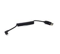 Audi Cavo Adattatore ad Angolo USB a Apple Lightning, Nero, 8S0051435M