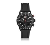 Audi collection Orologio Analogico al Quarzo Uomo con Cinturino in Gomma Naturale 3102400400