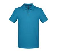 Audi Collection Polo da Uomo, Turchese, Maniche Corte, con Logo Audi in Stampa 3D, 95% Cotone 5% Elastan, Look Casual, Taglia S