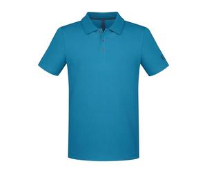 Audi Collection Polo da Uomo, Turchese, Maniche Corte, con Logo Audi in Stampa 3D, 95% Cotone 5% Elastan, Look Casual, Taglia S