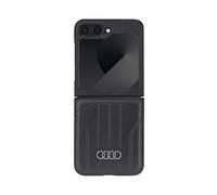 Custodia Audi MagSafe nera per Samsung Galaxy Z Flip6.