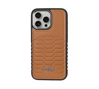 Custodia Audi MagSafe marrone per iPhone 15 Pro Max