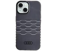 Audi Custodia IML AU-IMLMIP15-A6/D3-BK per iPhone 15/14/13 6,1 Pollici Nero
