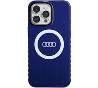 Audi Custodia IML Big Logo per iPhone 14 PRO Max Custodia Rigida Blu da 6,7 Pollici AU-IMLMIP14PM-Q5/D2-BE