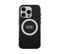 Custodia Audi MagSafe nera per iPhone 15 Pro