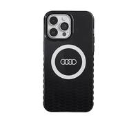 Custodia Audi MagSafe nera per iPhone 14 Pro Max.