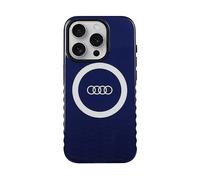 Custodia MagSafe Audi per iPhone 15 Pro, colore blu