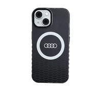 Custodia MagSafe Audi per iPhone 15, nera