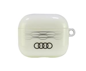 Audi IML Geometric Pattern AirPods 3 Hülle weiß/white AU-IMLAP3-A6/D3-WE