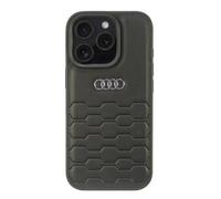 Audi Kunstleder iPhone 16 Pro 6.3 schwarz, Hardcase AU-TPUPCIP16P-GT/D2-BK