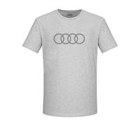 Audi - Maglietta da Uomo Grigio, Grigio., L