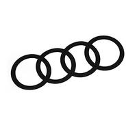 Audi Original Q2 C Blade Pellicola Decorativa Set Anelli exterieur Anelli Brilliant Nero 81b064317 Y9B
