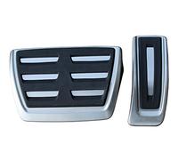 Audi Pedali Sportivi in Acciaio Inox, Set di 2 Pezzi, per Auto con Cambio Automatico, Design Sportivo con Gomma Antiscivolo