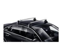 Audi Portapacchi Base, per Auto Senza Barre, Acciaio e Plastica, Sistema Antifurto, 6 kg, con Chiavi e Istruzioni
