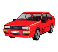 Cobi 24664 Auto Audi Quattro Rot 1:35 Kit Non Montato Nuovo