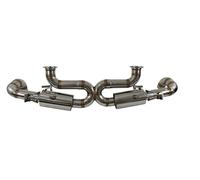 Audi R8 5.2L V10 09-15 TOP SPEED PRO-1 Doppio Risonatori Tubo a X Tubo Sistema