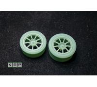 Audi R8 GT3 lms wheels set 1/24 Nunu No Hasegawa Tamiya Fujimi
