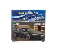 Audi R8 Set 1:24 Plastic Model Kit REVELL