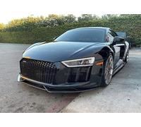 Audi R8 V8 V10 Forti Fibra di Carbonio Anteriore Splitter Bordo Kit Rs Stile Da