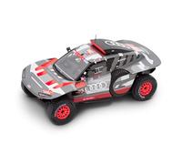 Audi RS Q e-tron, modello Dakar Rally 2024, Sainz/Cruz Team, resina plastica, scala 1:43, modello da collezione