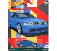 Audi S4 Quattro A4 B5 Blue Hot Wheels Deutschland Design 2021 1:64 GRJ69