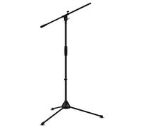 Audibax Supporto microfono da pavimento Ayra 10 – Braccio regolabile, clip e base – Nero